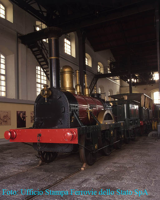 Locomotiva Bayard al Museo di Pietrarsa (NA)