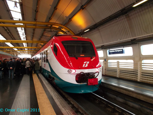 Leonardo Express a Fiumicino Aeroporto